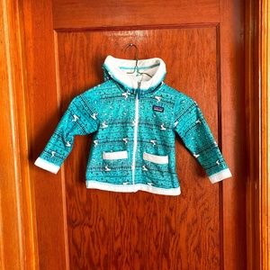 2T Patagonia girls fleece jacket